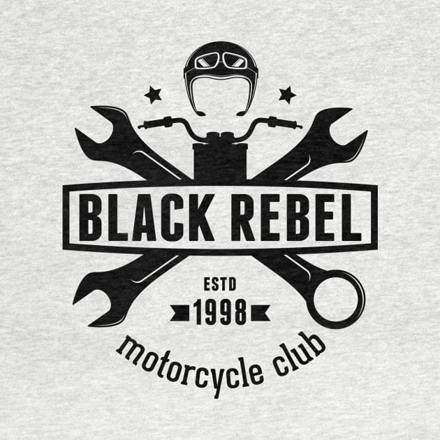 BRMC Rider Banner Black by Mozz